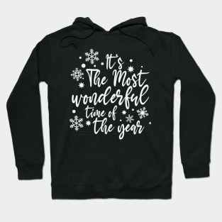 It's The Most Wonderful Time Of The Year Happy 2021 Christmas Hoodie